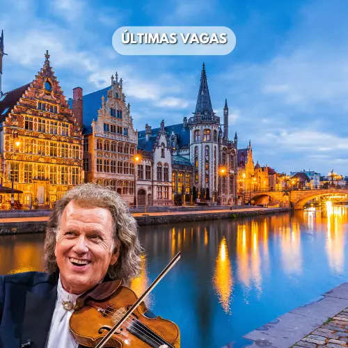 CRUZEIRO PELO RIO RENO COM CONCERTO DE ANDRÉ RIEU: JUNHO 2025